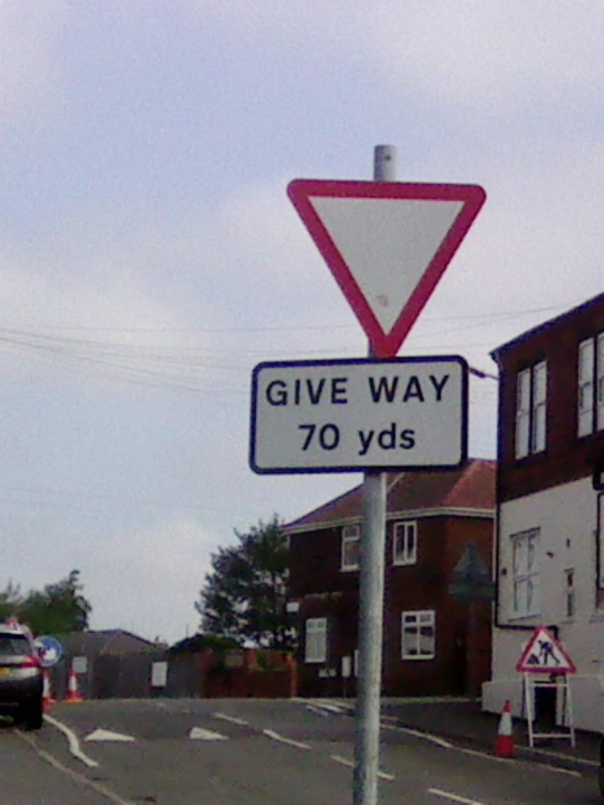 英国道路标识系统