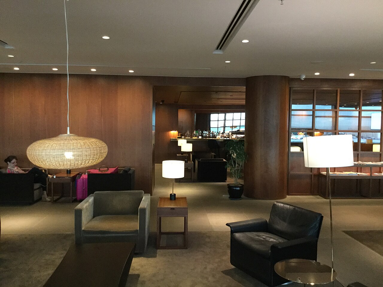 国泰航空贵宾室