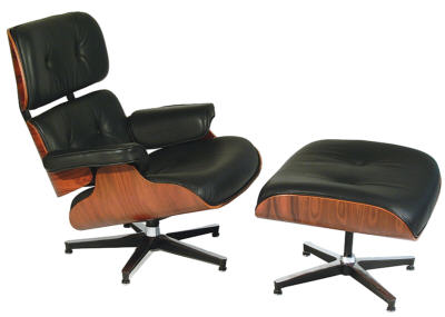 Eames 休闲椅与脚凳