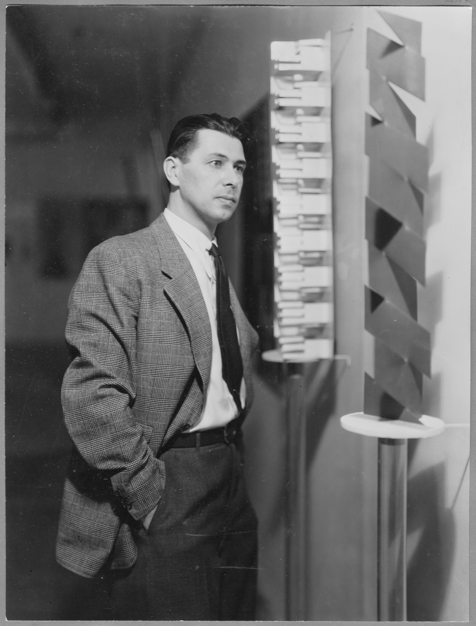 Herbert Bayer at the Bauhaus exhibition