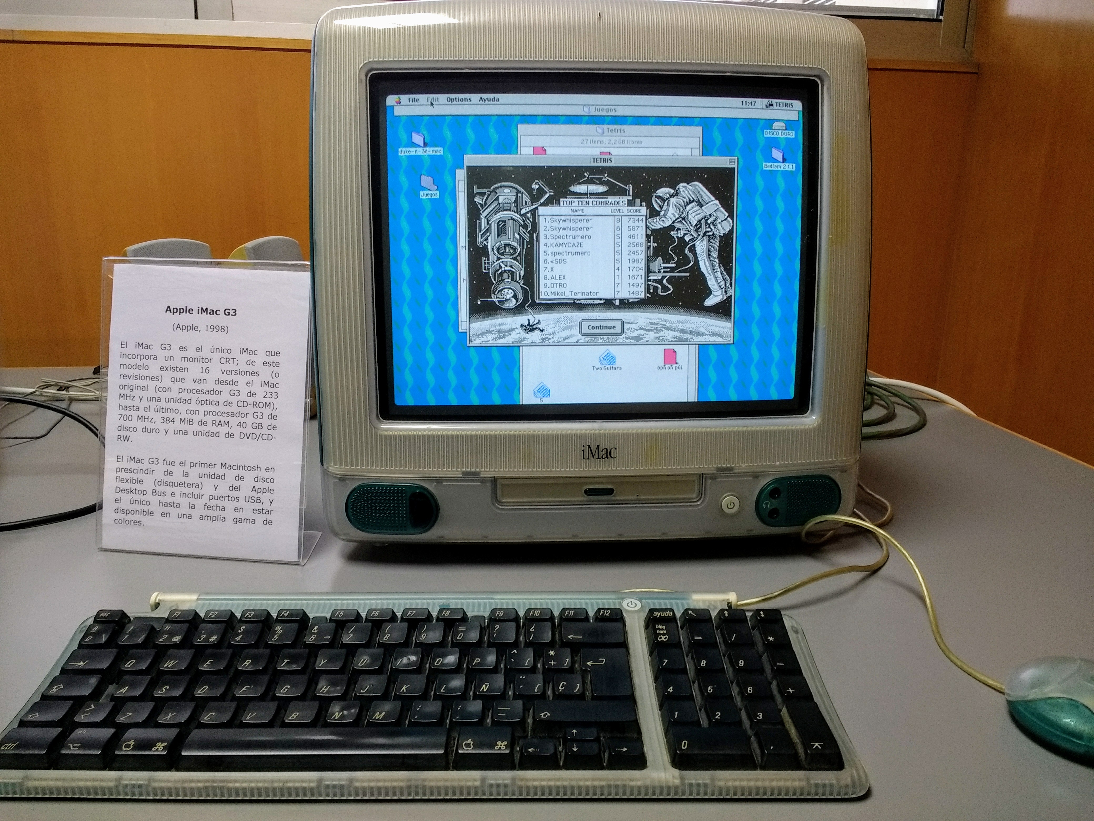 iMac G3——博物馆展示