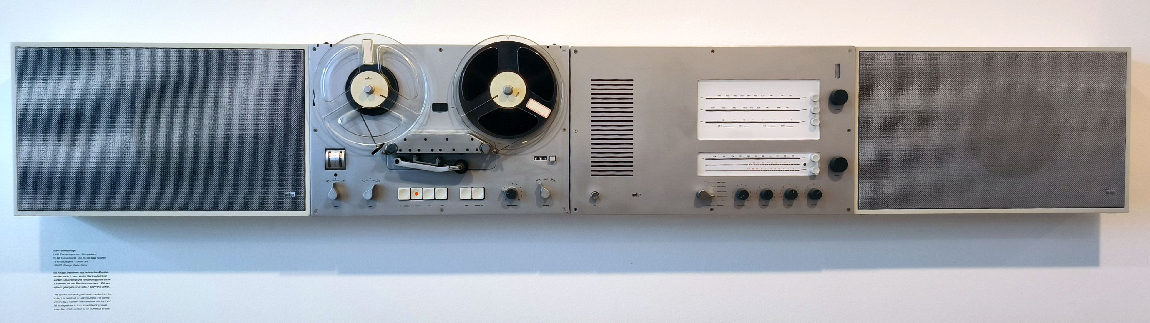 博朗 L450 高保真扬声器——视图1