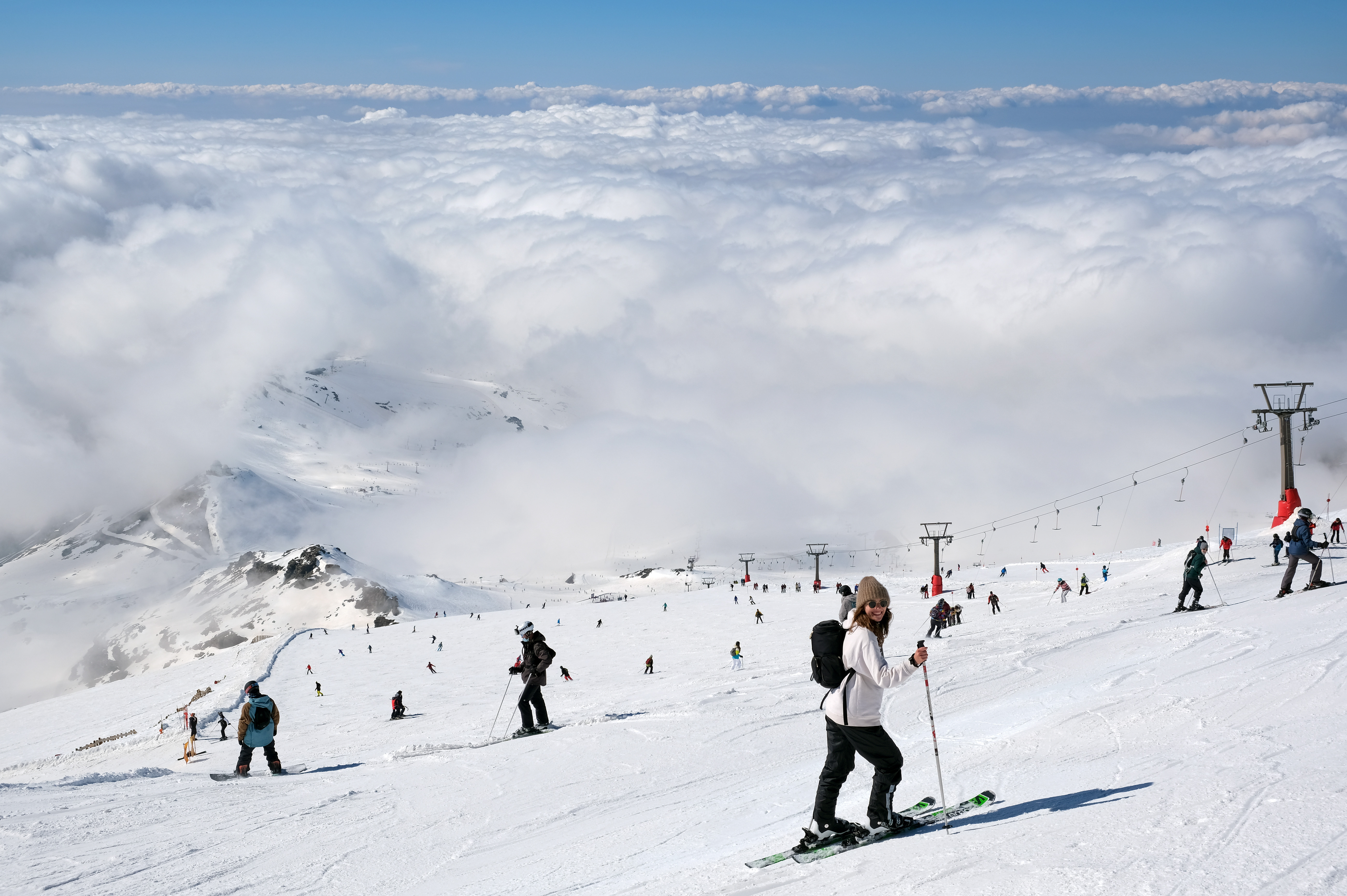 内华达山滑雪站——视图1